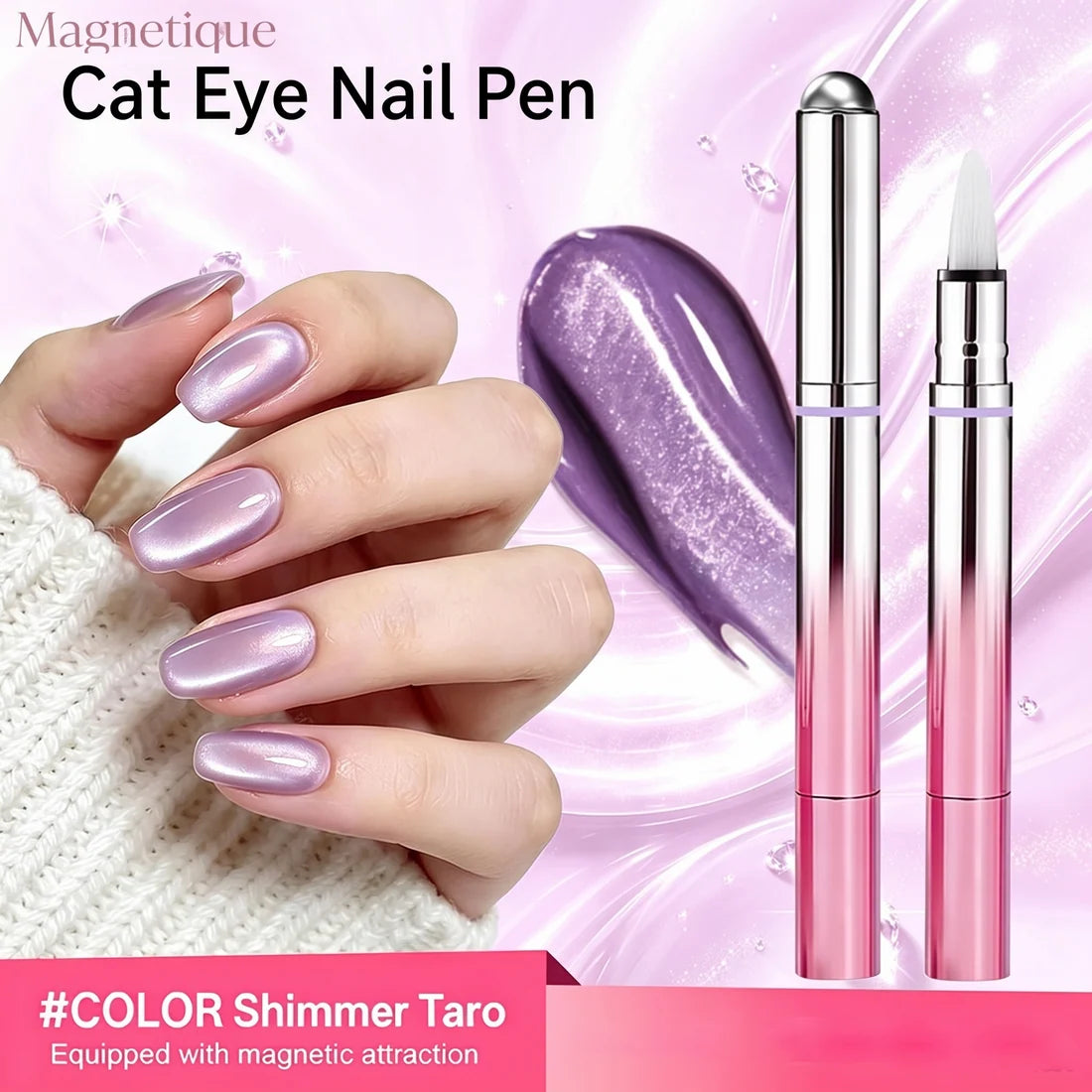 Magnetique Cat-Eye Nail Pen Set | 7 Shades