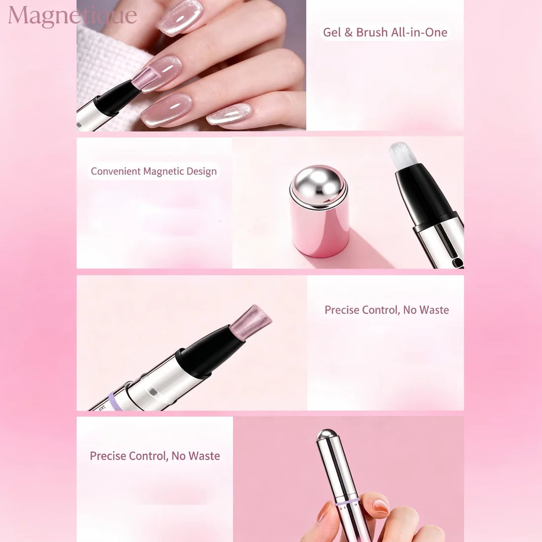 Magnetique Cat-Eye Nail Pen Set | 7 Shades
