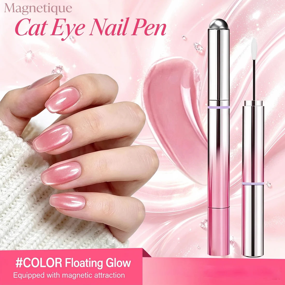Magnetique Cat-Eye Nail Pen Set | 7 Shades