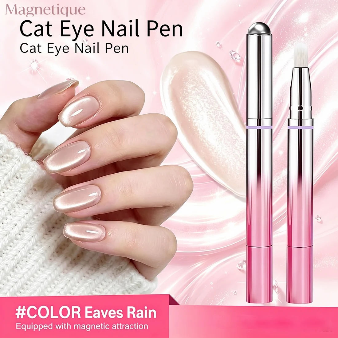 Magnetique Cat-Eye Nail Pen Set | 7 Shades